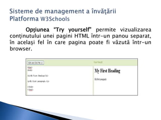 Sisteme de management a invatarii | PPTX