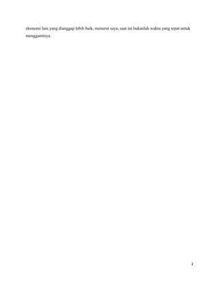 Sistem Ekonomi Kapitalis