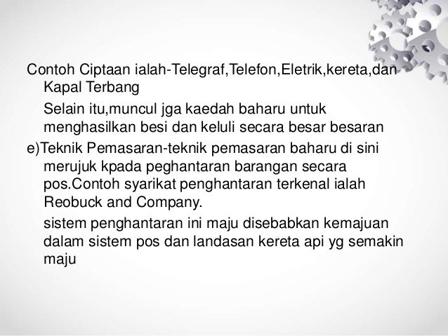 Sistem ekonomi kapitalisme di amerika syarikat pada abad ke 18