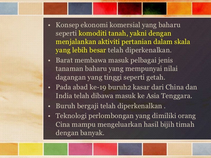 Sistem Ekonomi Komersial