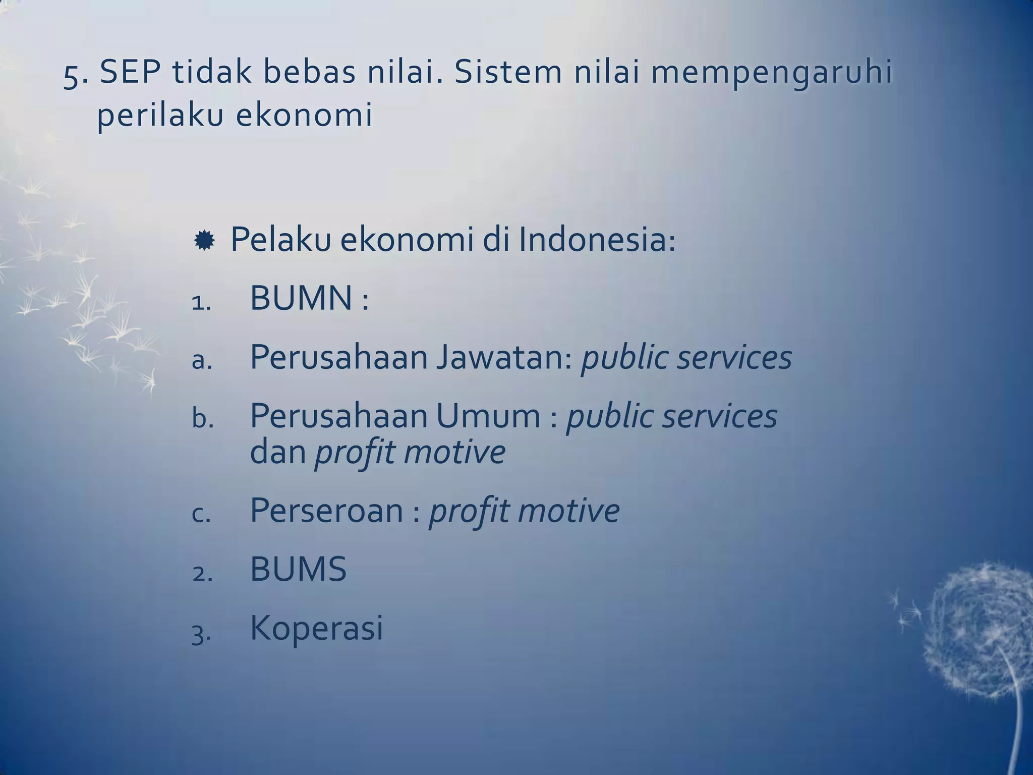 Sistem ekonomi pancasila | PPTX