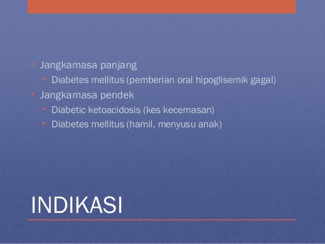 SISTEM ENDOKRINA - Terapi Insulin