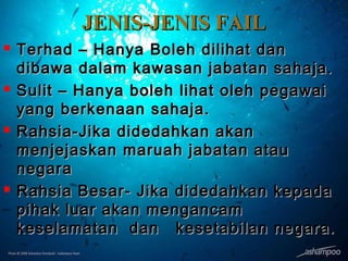 Sistem fail 3 | PPT