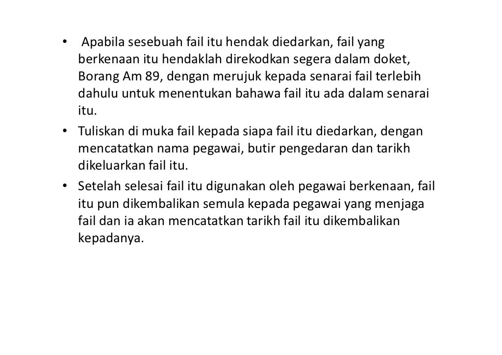Sistem Fail Surat Sistematik