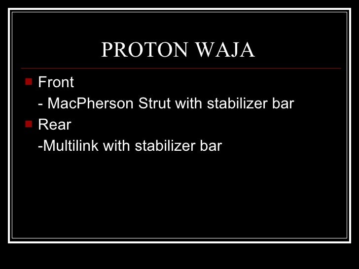 Sistem gantungan kereta terkini