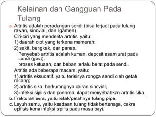 Layuh Sistem gerak dan tulang | PPTX