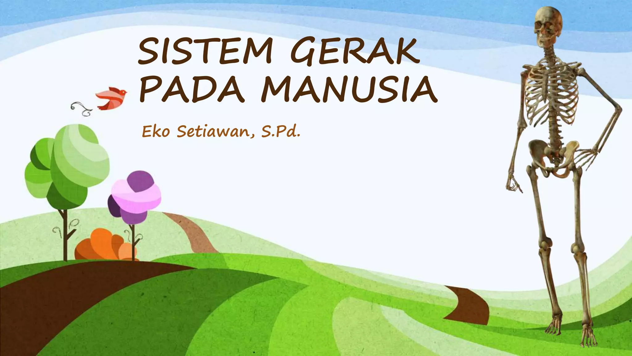 Sistem gerak pada manusia ipa smp | PPTX