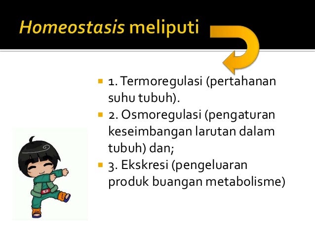 Sistem homeostatis hewan dan tumbuhan