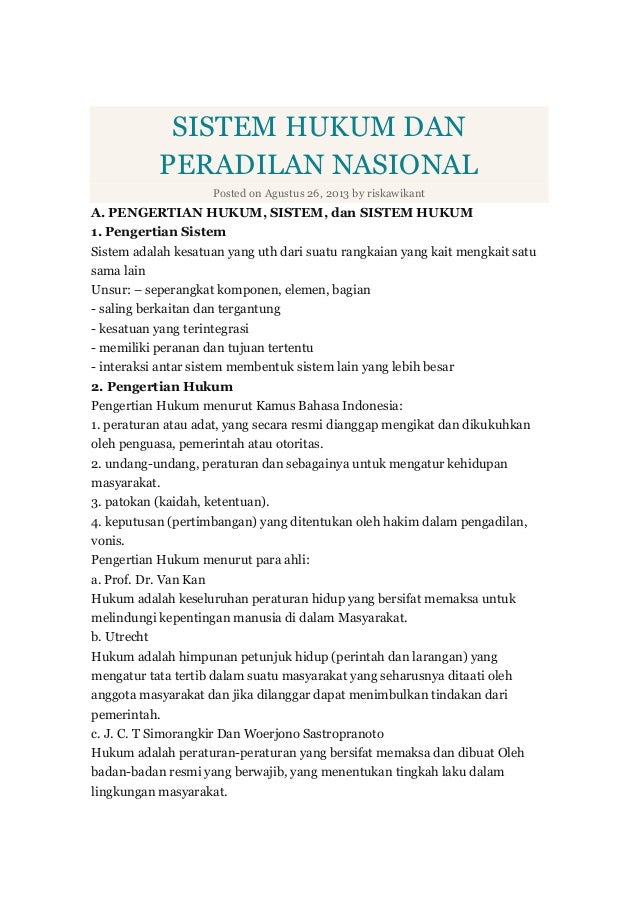 Peradilan Yang Disebut Tingkat Kedua Adalah Peradilan