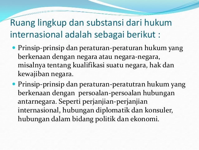 Sistem Hukum Dan Peradilan Internasional