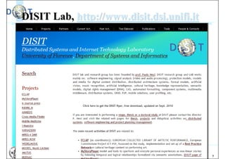 Overview of Distributed Systems course by Paolo Nesi | PDF