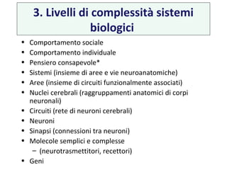 Sistemi biologici complessi | PPT