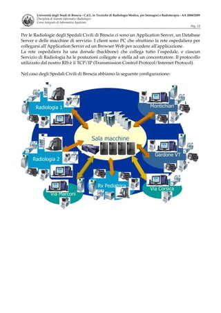 Sistemi Informatici Radiologici Tsrm 2008 09