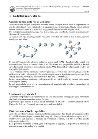 Sistemi Informatici Radiologici Tsrm 2008 09