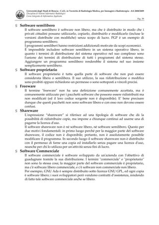 Sistemi Informatici Radiologici Tsrm 2008 09