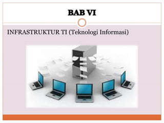 INFRASTRUKTUR TI (Teknologi Informasi)
 