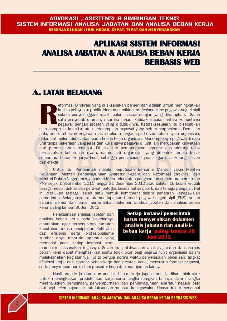 Sistem Informasi Anjab Dan Abk Ripto Sistem Informasi Anjab Dan Abk Ripto