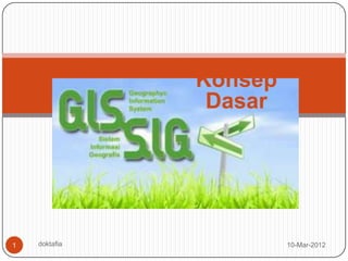 Konsep
                Dasar




1   doktafia            10-Mar-2012
 