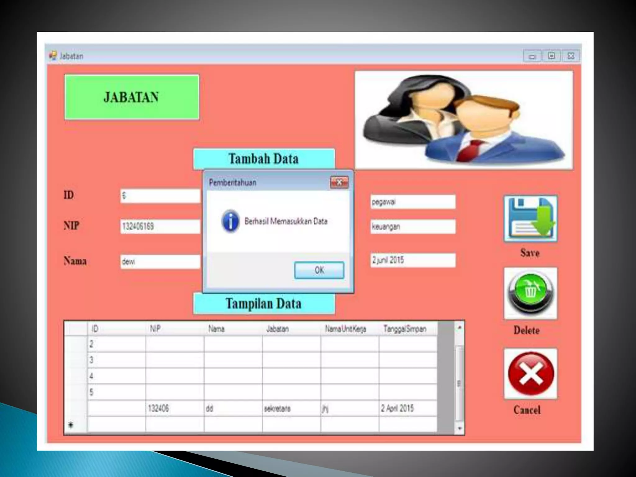 Sistem informasi kepegawaian