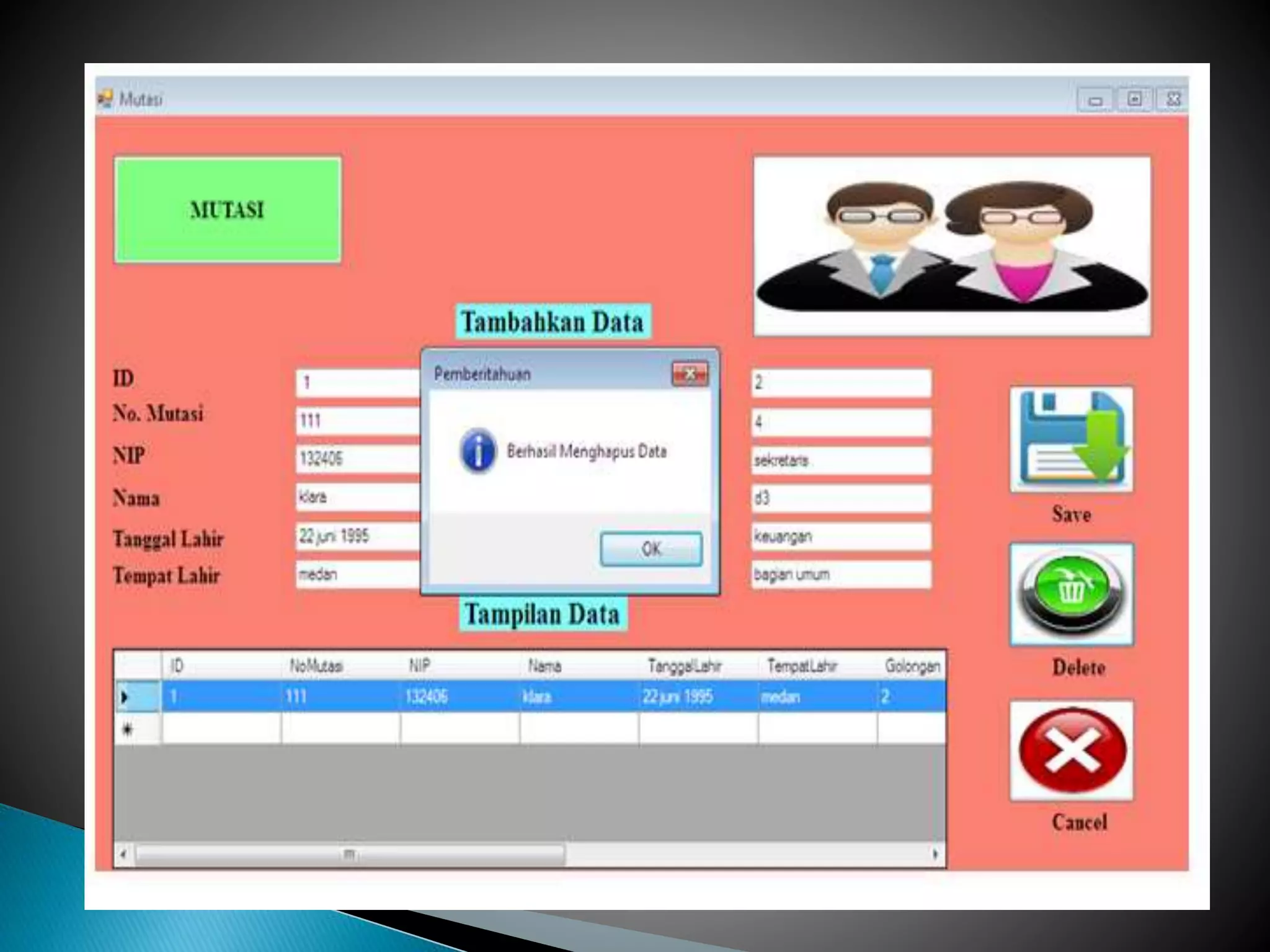 Sistem informasi kepegawaian