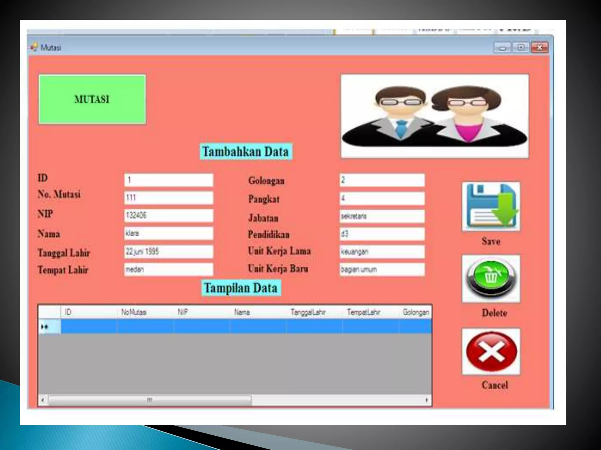 Sistem informasi kepegawaian