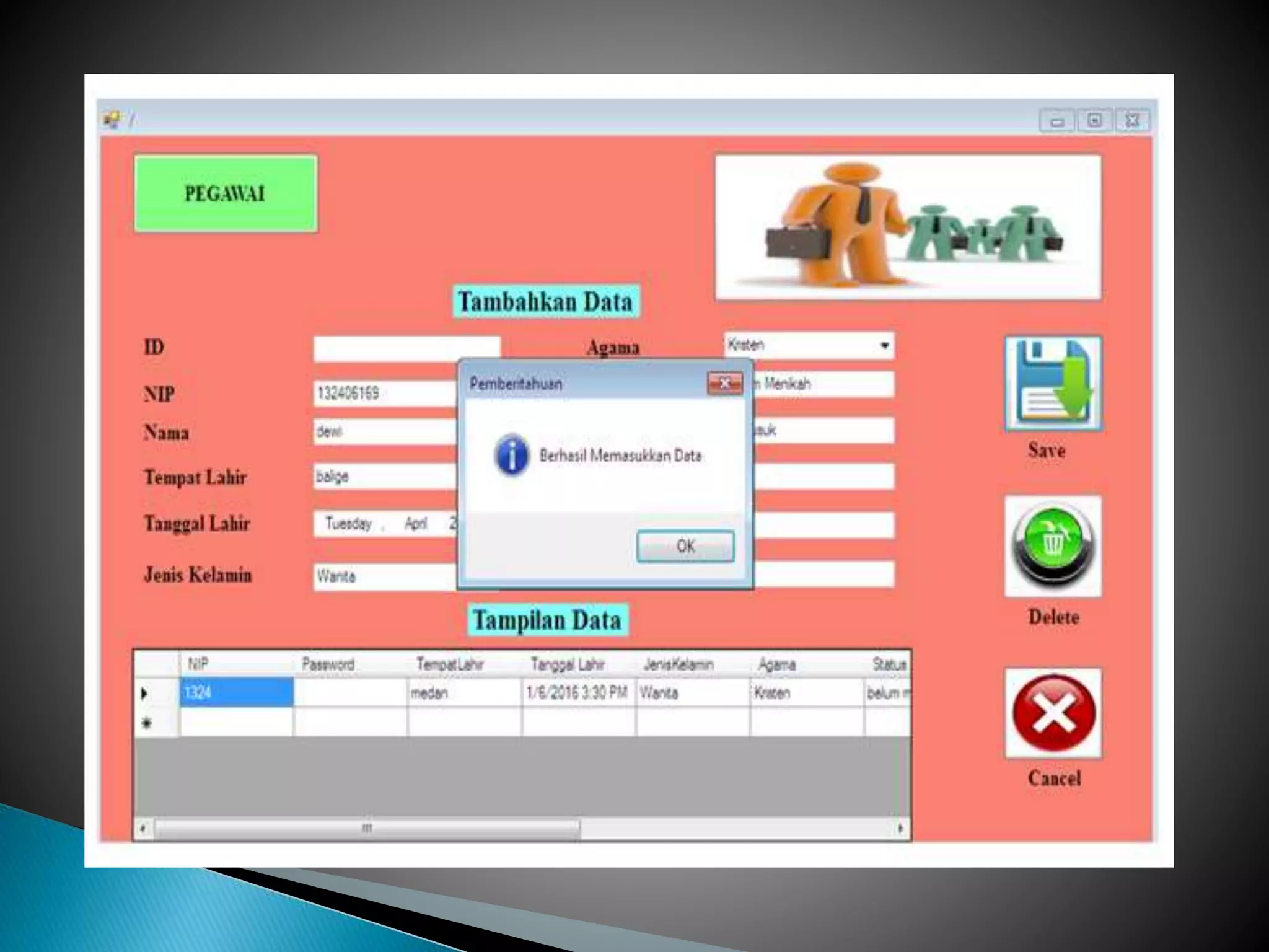 Sistem informasi kepegawaian
