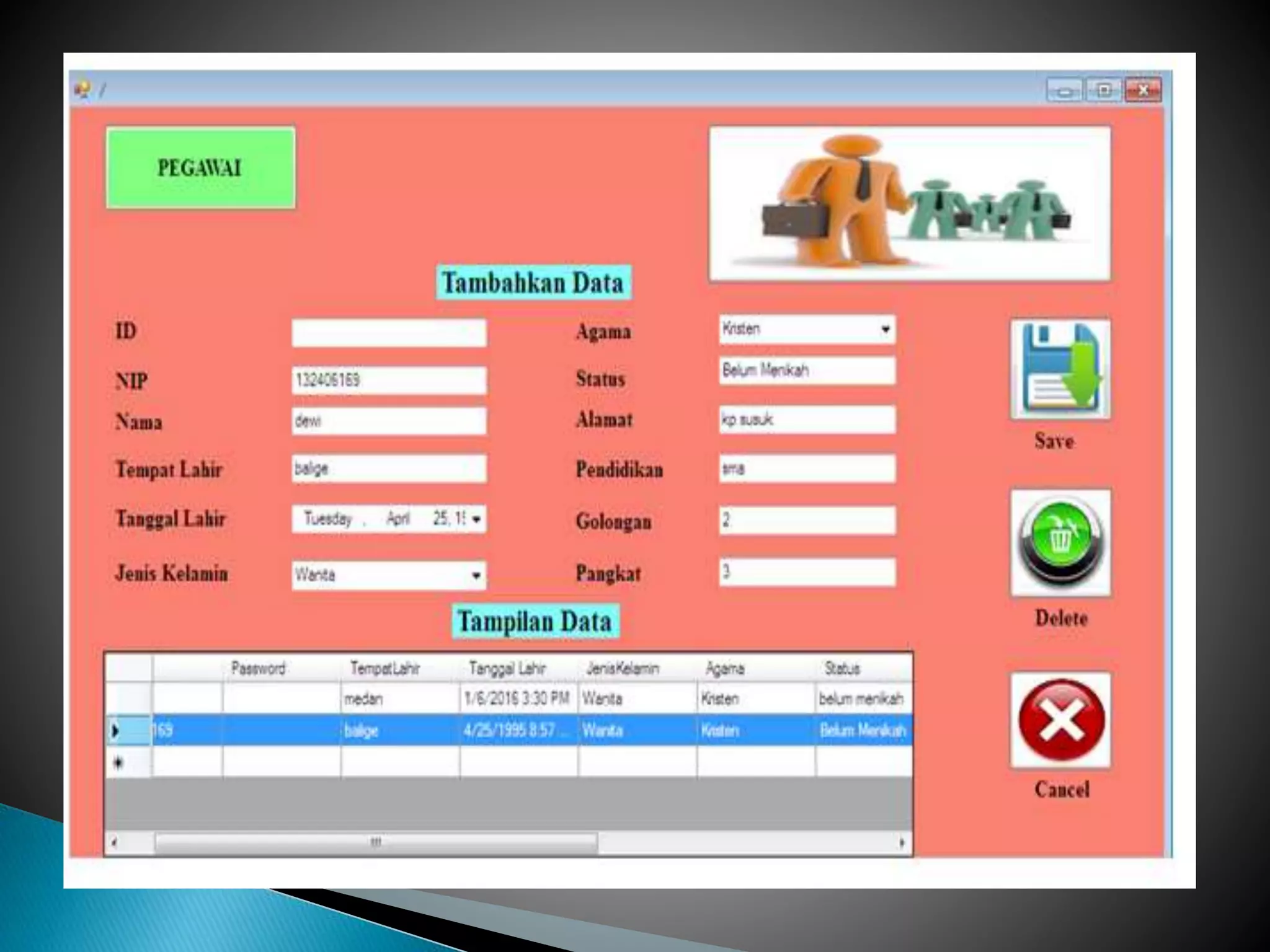 Sistem informasi kepegawaian