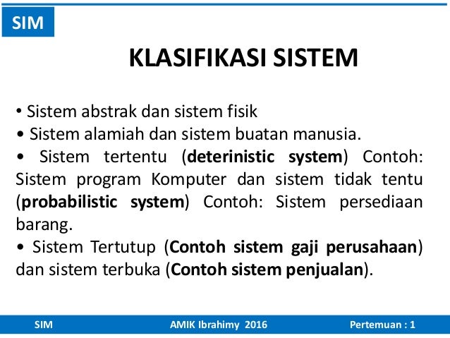 Contoh Abstrak Sistem Informasi - Cara Ku Mu