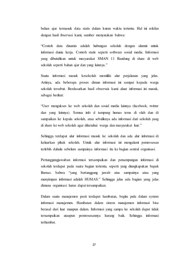 Sistem Informasi Manajemen Artikel