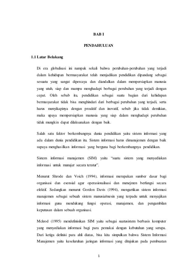 Sistem Informasi Manajemen Artikel