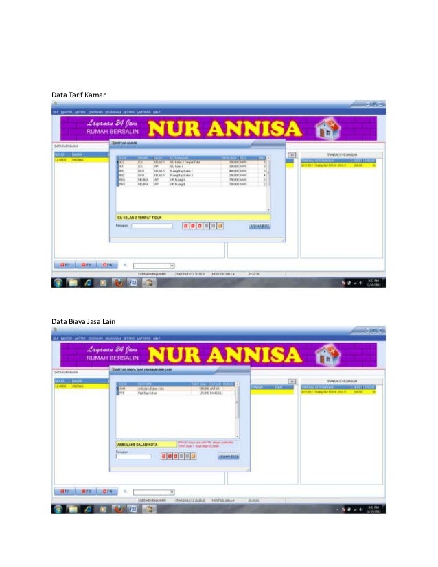 Sistem Informasi Manajemen Sumah Sakit  SabilaKomputama 