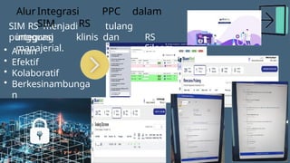 SIMRS RUMAH SAKIT SISTEM INFORMATIKA MANAGEMENT | PPTX