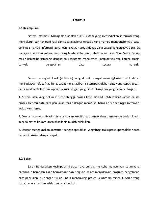 sistem informasi penjualan sepeda motor sistem informasi penjualan sepeda motor