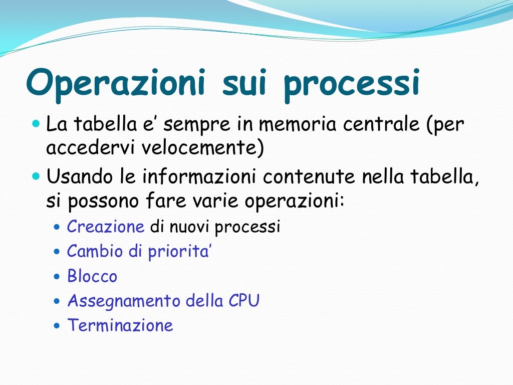 Sistemi operativi Sistemi operativi