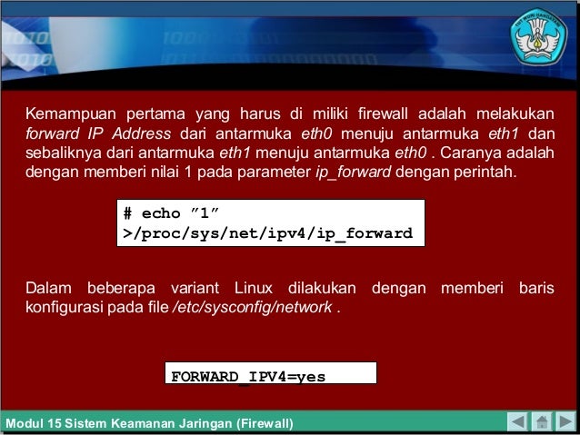 Sistem Keamanan Jaringan Firewall