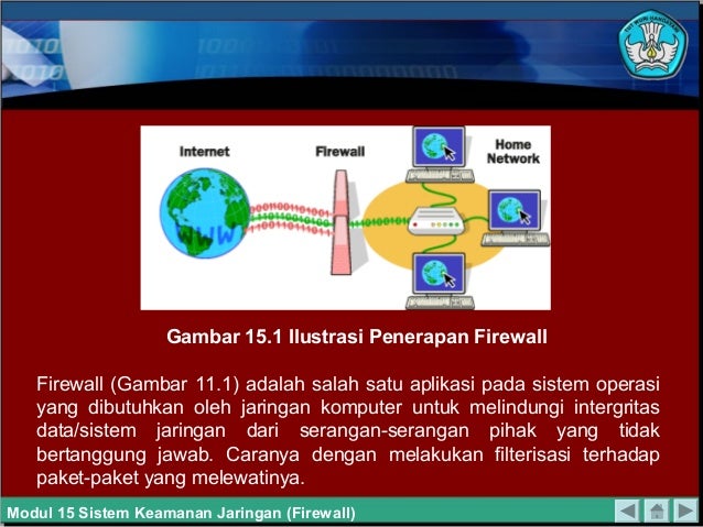 Sistem Keamanan Jaringan Firewall