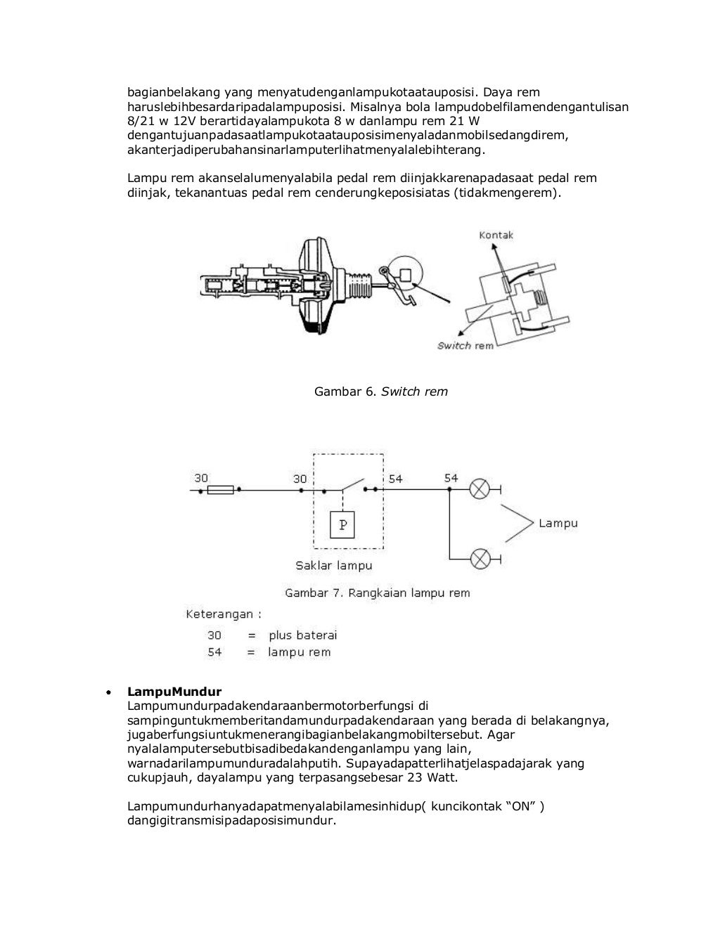  Sistem  kelistrikan 