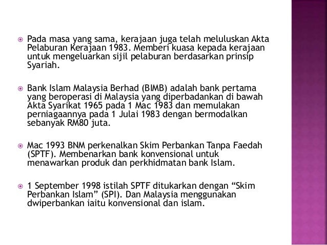 Akta Perkhidmatan Kewangan Islam 2013  Urus niaga perbankan adalah