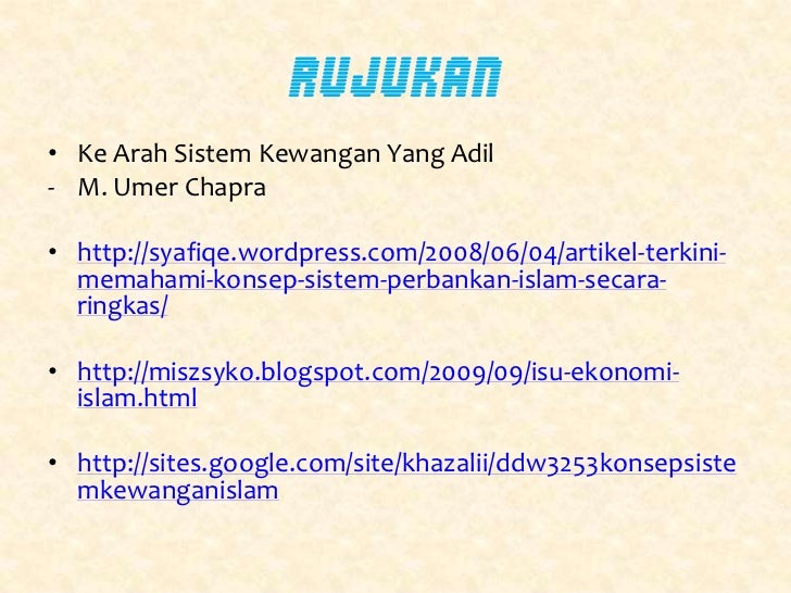 Sistem Kewangan Islam