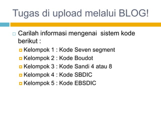 Sistem kode | PPTX