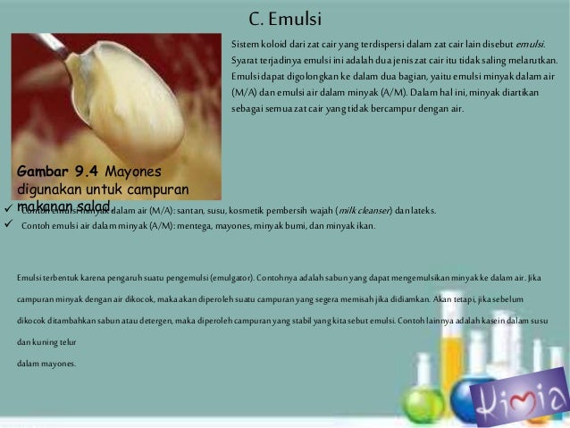 KELAS XI SISTEM KOLOID KELAS XI SISTEM KOLOID