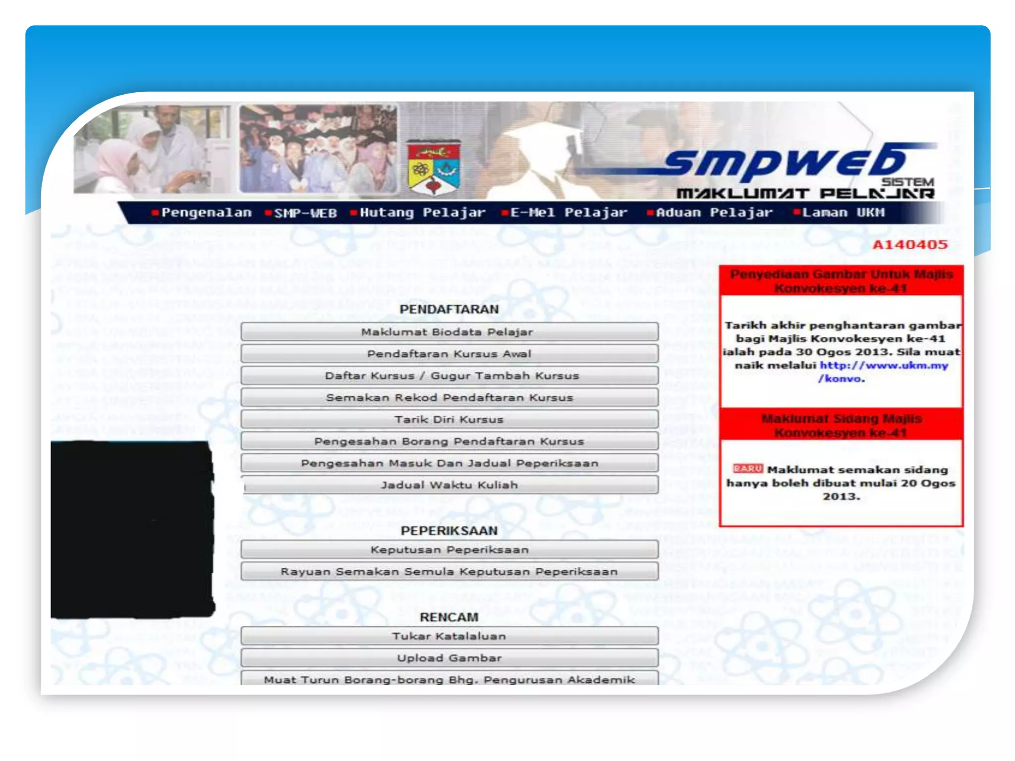 Auditing in student system