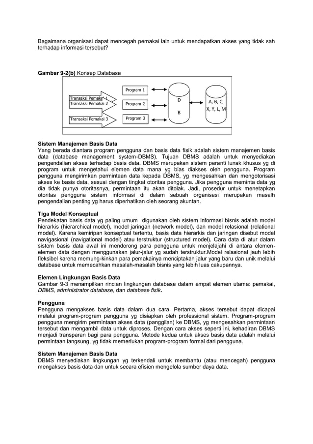 Sistem Manajemen Basis Data | PDF