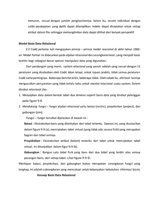 Sistem manajemen basis data | PDF