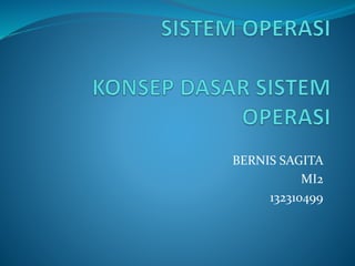 BERNIS SAGITA
MI2
132310499
 