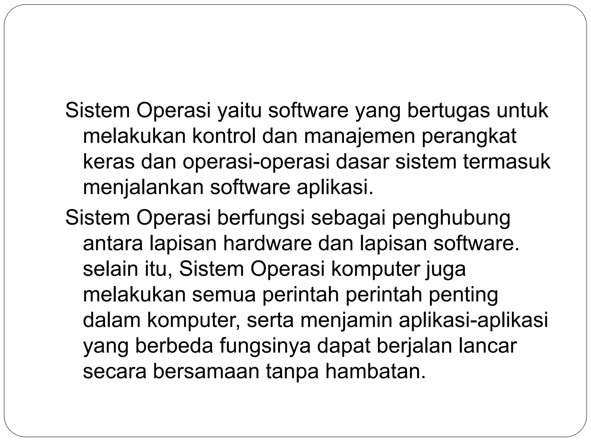 Sistem Operasi | PPT