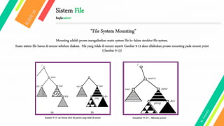 Mount File System Practical Sistem operasi kelompok 6 - sistem file | PPTX
