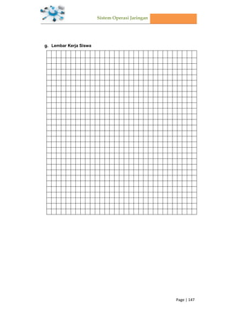 Sistem Operasi Jaringan
Page | 147
Lembar Kerja Siswa
 
