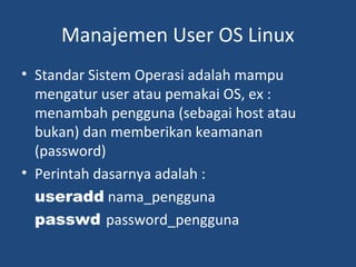 Sistem operasi linux | PPT
