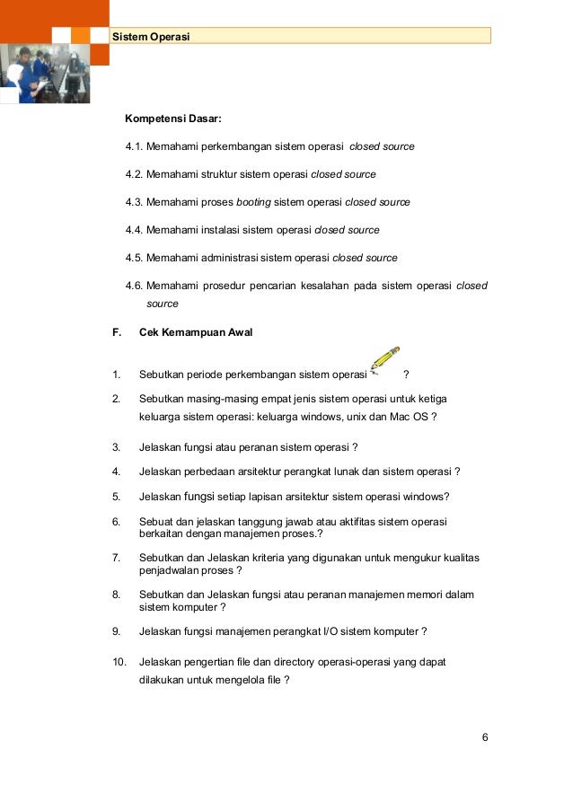 Materi Sistem Oprasi Windows Semester 1
